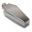 Coffin Flask in Silver or Black | The Apocalypse Drinking Vessel of Choice | Stainless Steel Fashion