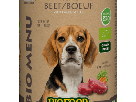 Biofood Bio menu Rund (natvoer 12 x 400g) on Sale