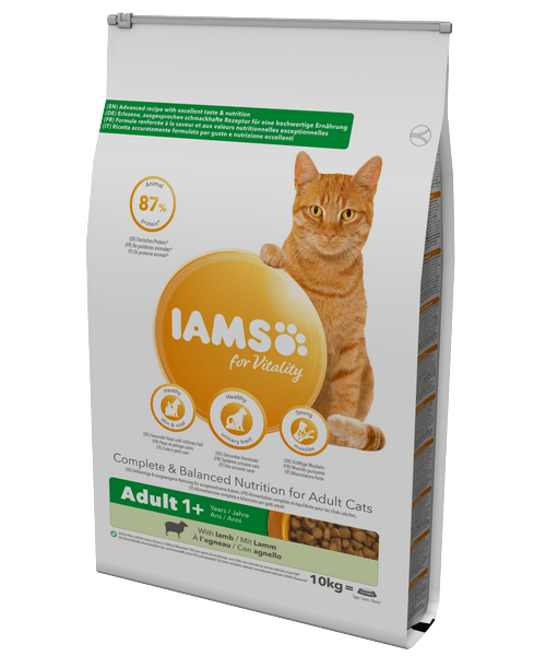 Iams Adult met Lam (ondersteund gezondheid en vitaliteit) Supply