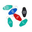 Clear Eyes, Full Hearts, Zero Fucks Motel Style Keychain In Green Online