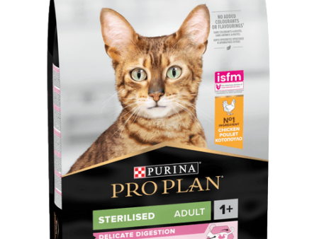 Pro Plan Sterilised Adult Delicate Digestion Kip (10 kg) Online Hot Sale