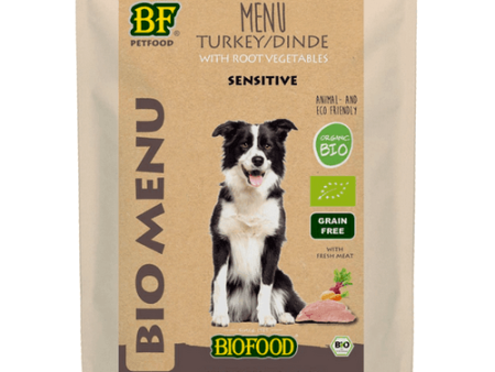 Biofood Bio menu Kalkoen (natvoer 15 x 150g) Online