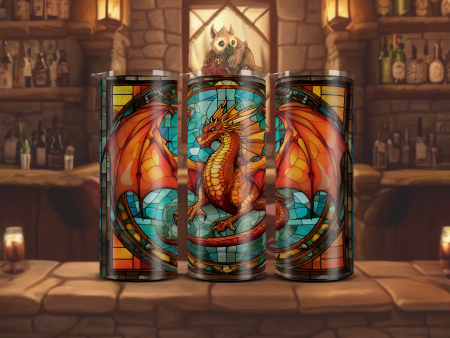 Copper Dragon 20oz Tumbler Set Supply