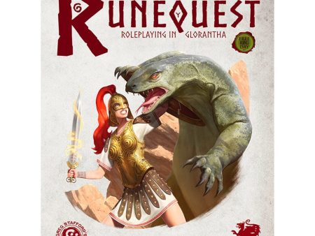 RuneQuest RPG: Roleplaying in Glorantha Quick Start Hot on Sale