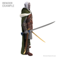 D&D: Full-Sized Drizzt Foam Statue For Discount