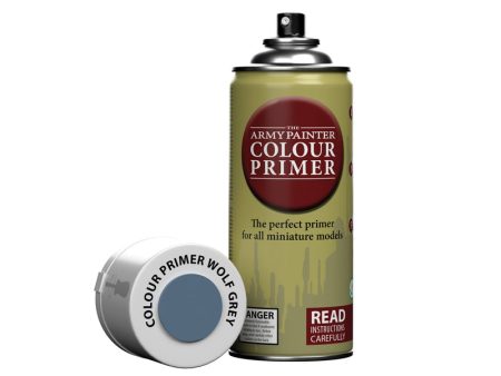 Army Painter Colour Primer: Wolf Grey For Cheap