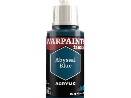 Army Painter Warpaints Fanatic: Abyssal Blue 18ml on Sale