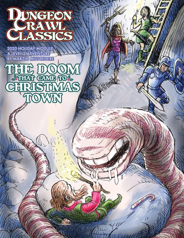 Dungeon Crawl Classics: The Doom That Came to Christmas Town Online now