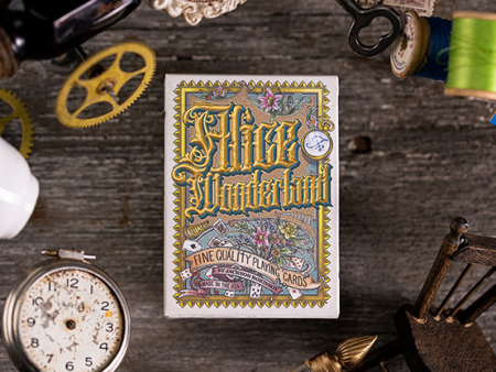 Alice in Wonderland Playing Cards by Kings Wild on Sale