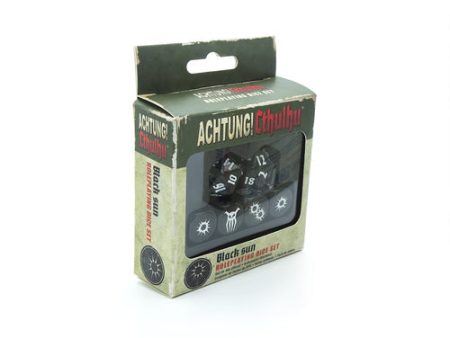 Achtung! Cthulhu Black Sun Dice Set For Cheap