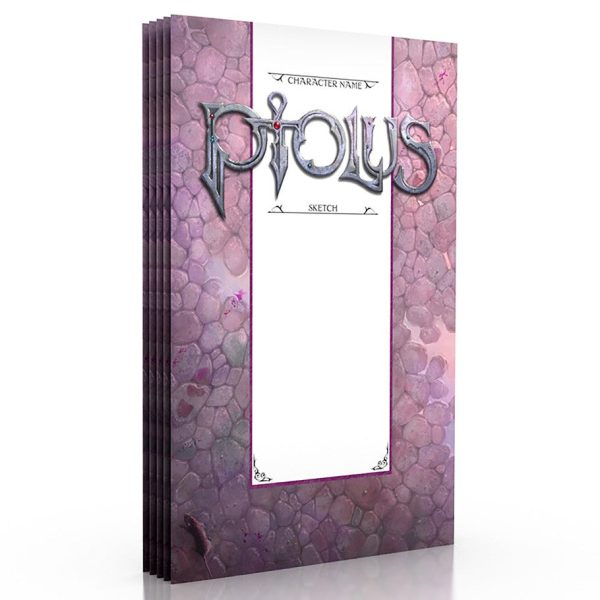 Ptolus: Character Portfolio (5e Compatible) Hot on Sale