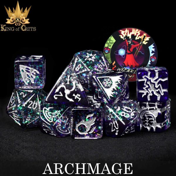 Archmage 11 Dice Set Hot on Sale