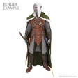 D&D: Full-Sized Drizzt Foam Statue For Discount