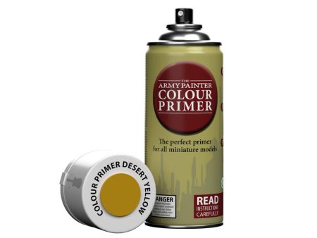 Army Painter Colour Primer: Desert Yellow Discount