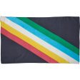 Disability Pride Scarf | Disability Flag Color Rainbow Stripe Bandana | 30  x 18  For Sale