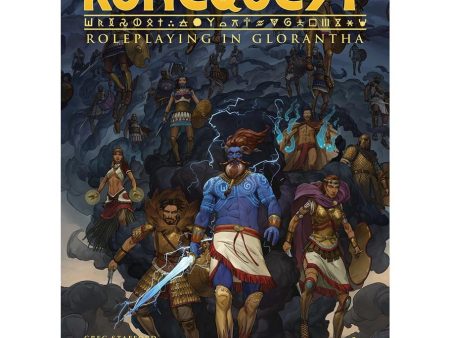 RuneQuest RPG: Roleplaying in Glorantha Core Rulebook (Hardcover) Sale