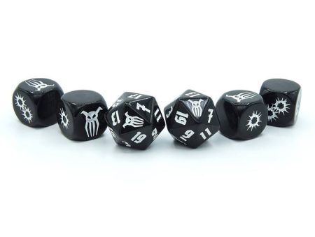 Achtung! Cthulhu 2d20: Black Sun Dice Set Hot on Sale