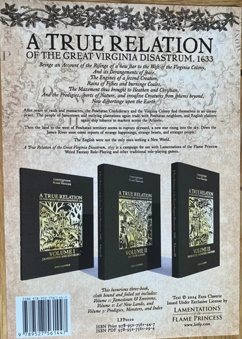 A True Relation of the Great Virginia Diastrum,  (3 volume set) Online now