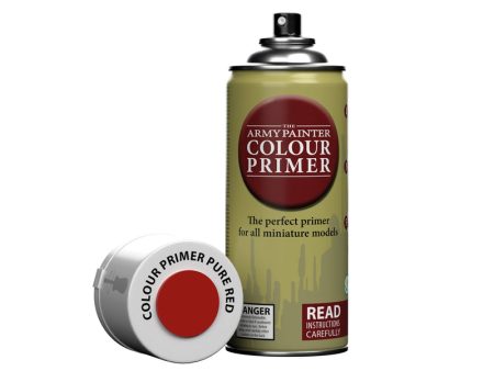 Army Painter Colour Primer: Pure Red Cheap