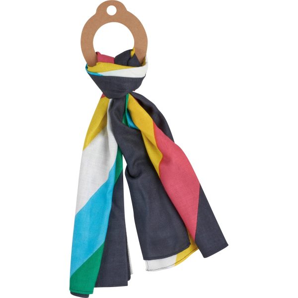 Disability Pride Scarf | Disability Flag Color Rainbow Stripe Bandana | 30  x 18  For Sale