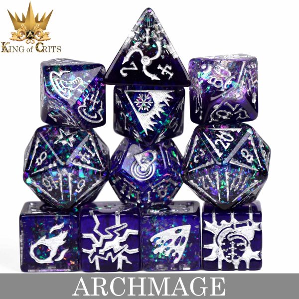 Archmage 11 Dice Set Hot on Sale