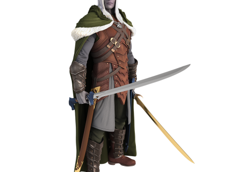 D&D: Full-Sized Drizzt Foam Statue For Discount