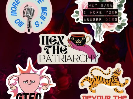 Feminist Killjoy Sticker Bundle | Glossy Die Cut Vinyl Sticker Online Hot Sale