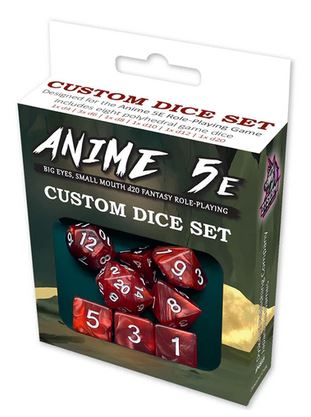 Anime 5E Custom Dice Set Fashion