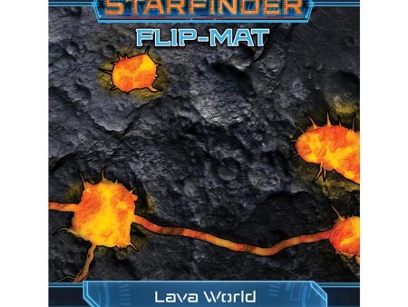 Starfinder: Flip-Mat - Lava World For Discount