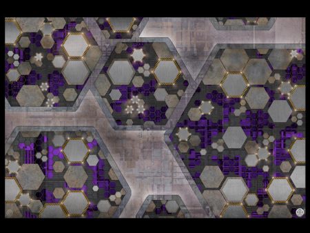 Mats by Mars: Quinfinity Amethyst Tabletop Wargaming Play Mat Online now