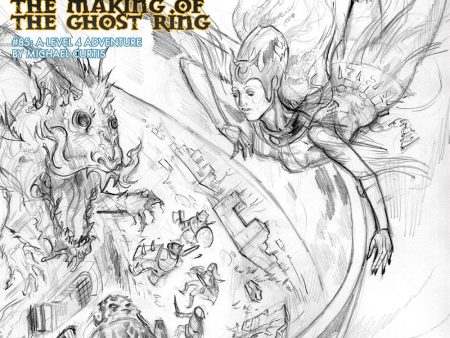 Dungeon Crawl Classics: The Making of the Ghost Ring #85 - Sketch Cover Fashion