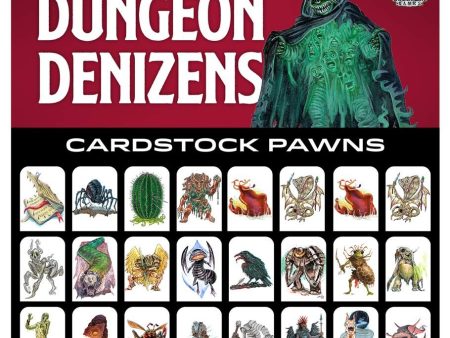 Dungeon Denizens: Cardstock Pawns (System Neutral) Supply