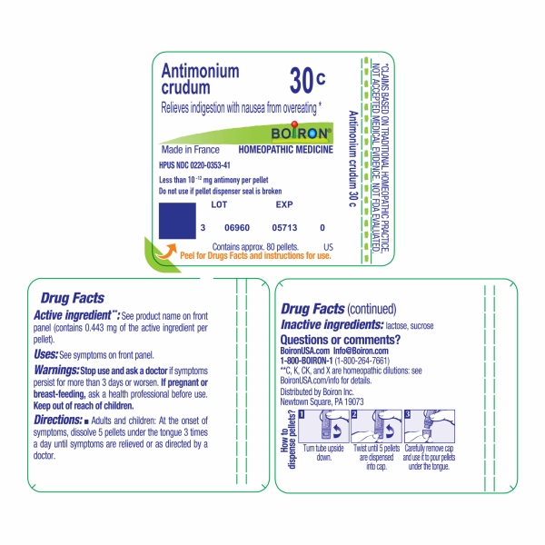 Antimonium crudum 30C 80 plts Cheap