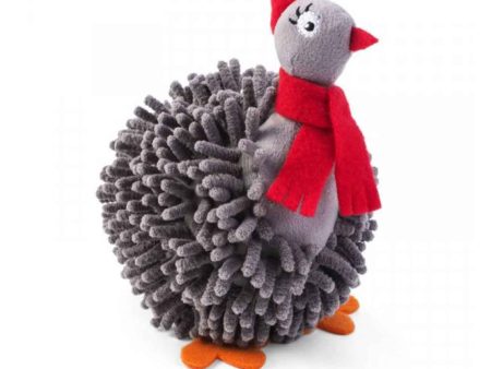 Zoon Grey Noodly Partridge Christmas Toy Online now