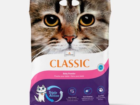 Intersand Classic Baby Powder Cat Litter Supply