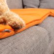 Sofa Topper in Pumpkin Velvet by Lords & Labradors Online Sale