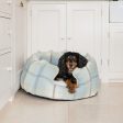 High Wall Bed With Removable Covers in Balmoral Duck Egg Tweed by Lords & Labradors Fashion