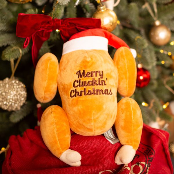 FuzzYard Merry Cluckin’ Christmas Turkey Toy Hot on Sale