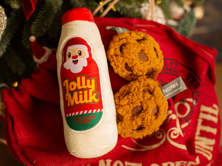 FuzzYard Jolly Christmas Milk & Cookies For Sale