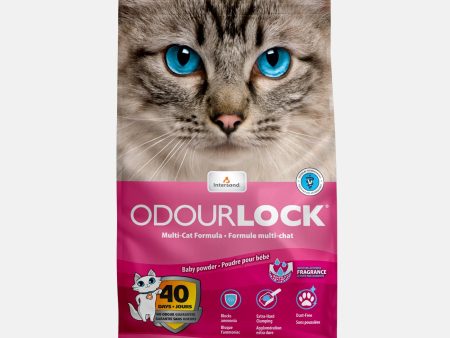 Intersand Odourlock Baby Powder Cat Litter Sale