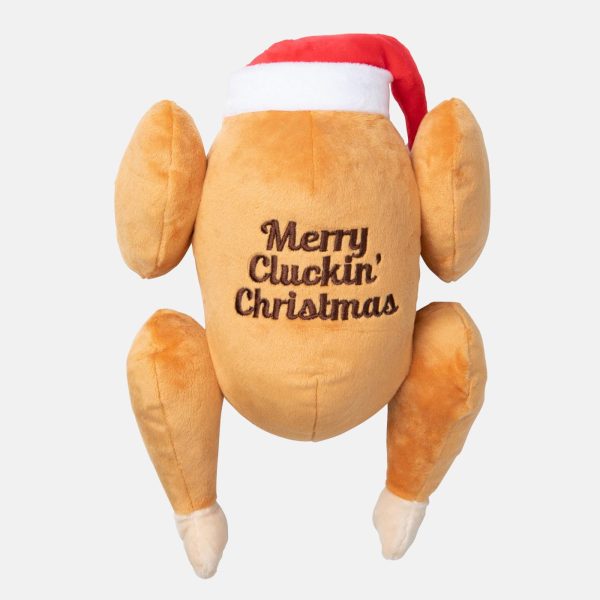 FuzzYard Merry Cluckin’ Christmas Turkey Toy Hot on Sale