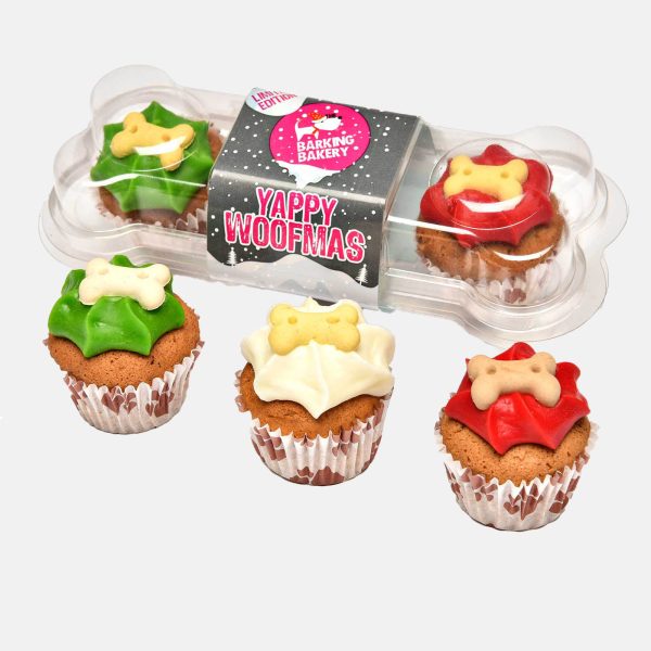 Barking Bakery Yappy Woofmass Mini Iced Trios For Discount