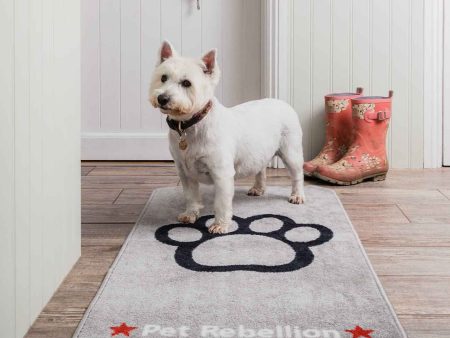 Pet Rebellion Stop Muddy Paws XL Grey Online