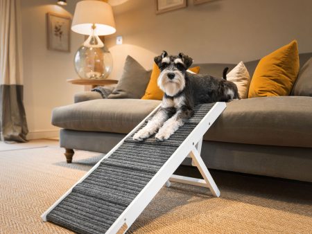 White Wooden Pet Ramp by Lords & Labrador Online Hot Sale